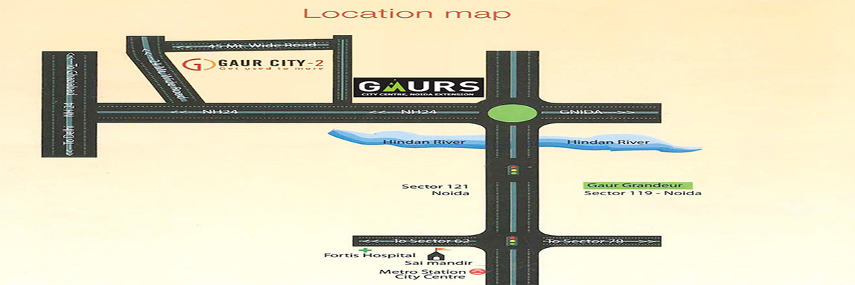 Gaur City Center Office Spaces in Noida Extension