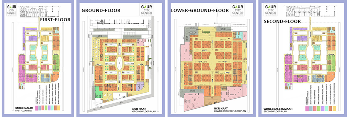 Gaur City Center Retail Shops