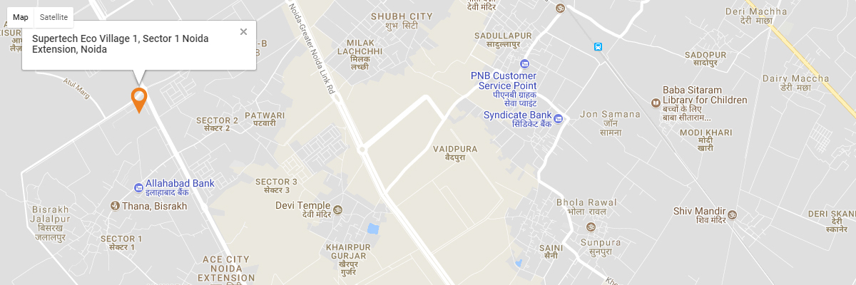 Supertech Eco Village1 2BHK Flat in Noida